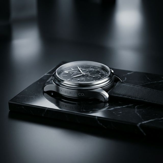 Luxury watch product photography